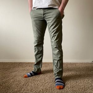 Levi’s Army Green Cotton Pants